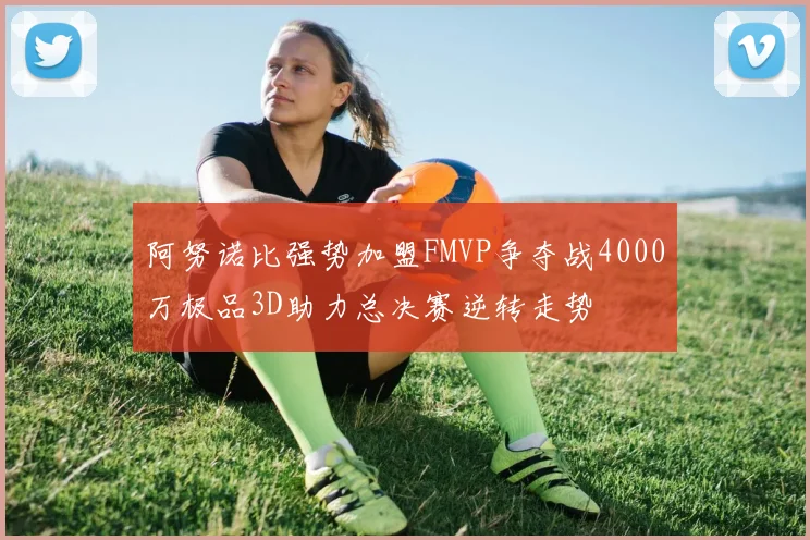 阿努诺比强势加盟FMVP争夺战4000万极品3D助力总决赛逆转走势